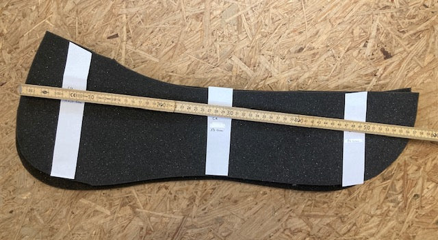 Einzelpaare und Einzelstücke Einlagen oder Zuschnitte für Sattelunterlagen oder Pads, verschiedene Formen und Materialien (Kopie)
