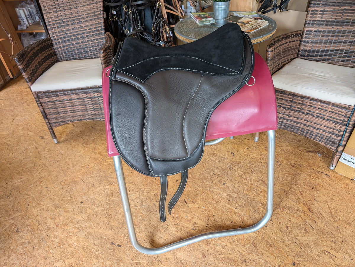 Einzelstücke - "ALIVIO IMPULSO" NAPPALEDER Dressur Reitpad - WBS Kanal - SLIM Filzkissen - Kniepauschen