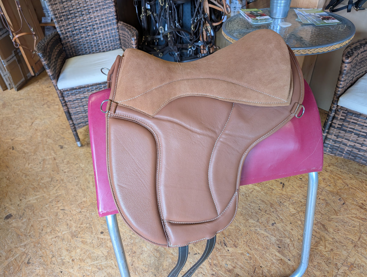 "ALIVIO IMPULSO" NAPPALEDER dressage riding pad - WBS channel - SLIM felt cushion - knee blocks