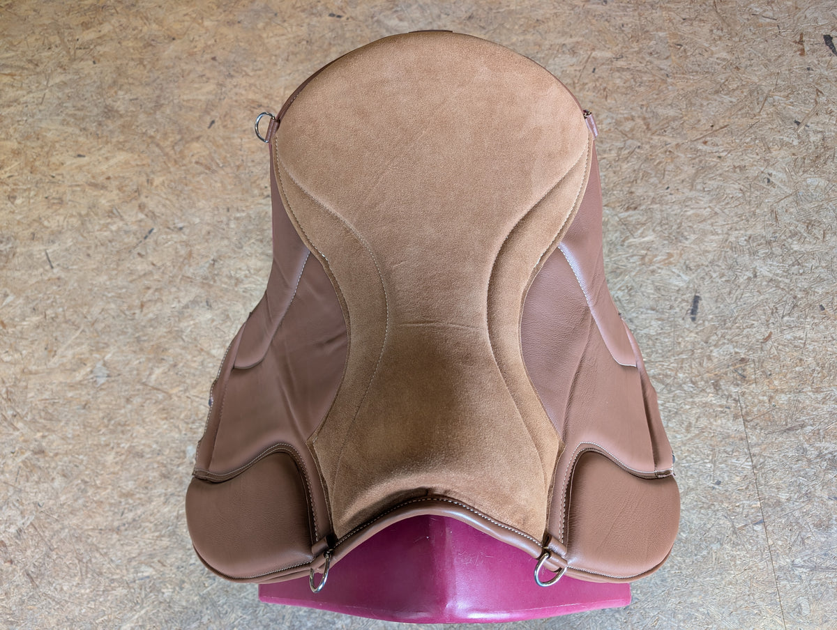 "ALIVIO IMPULSO" NAPPALEDER dressage riding pad - WBS channel - SLIM felt cushion - knee blocks