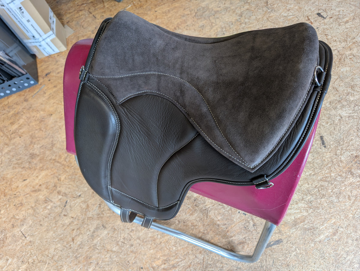 "ALIVIO IMPULSO" NAPPALEDER dressage riding pad - WBS channel - SLIM felt cushion - knee blocks