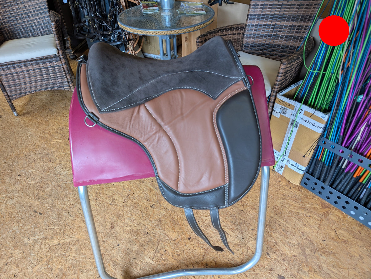 "ALIVIO IMPULSO" NAPPALEDER dressage riding pad - WBS channel - SLIM felt cushion - knee blocks
