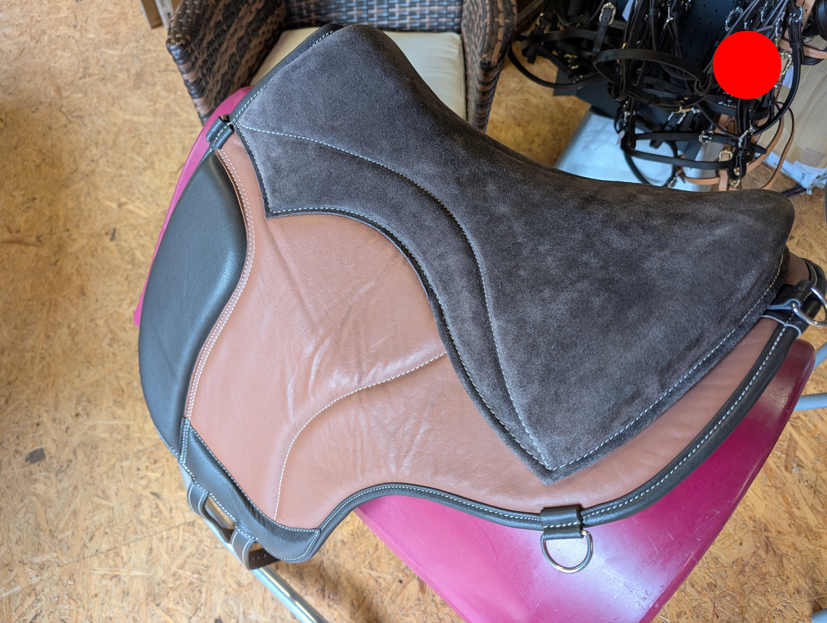 "ALIVIO IMPULSO" NAPPALEDER dressage riding pad - WBS channel - SLIM felt cushion - knee blocks