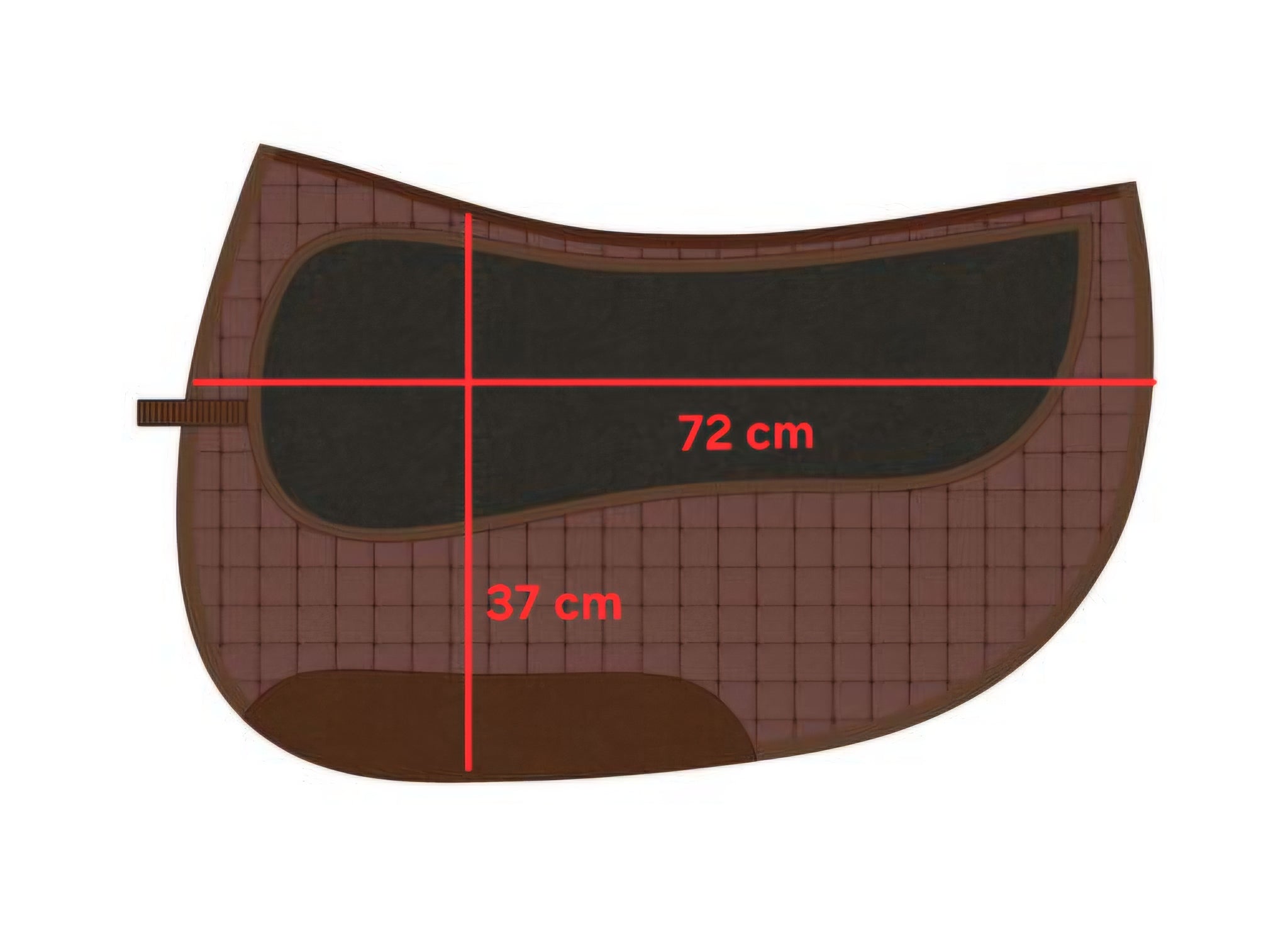 Grandeur Western Sattelpad -spezial- "Round skirt"