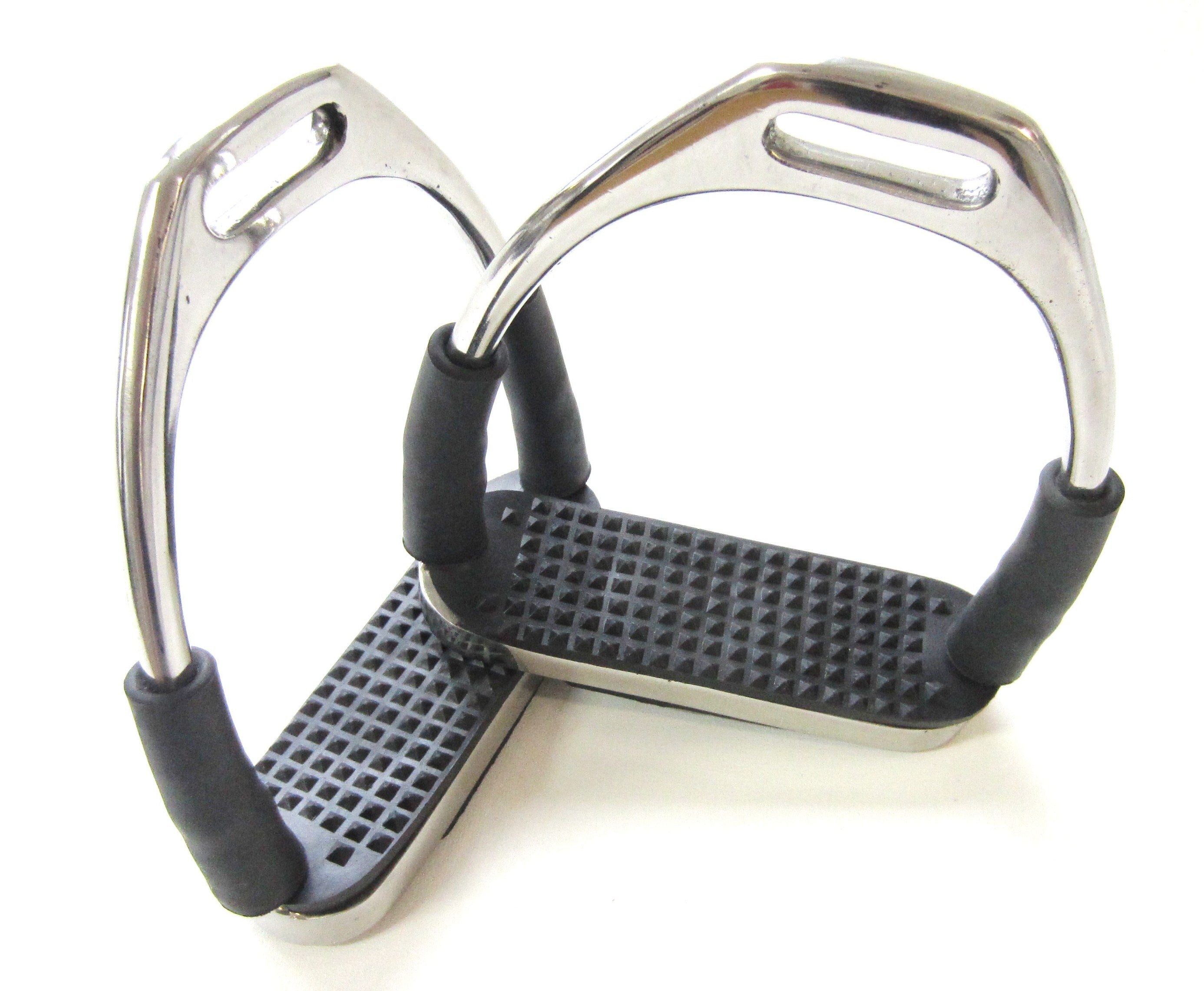 Safety stirrup with joints for children - silver