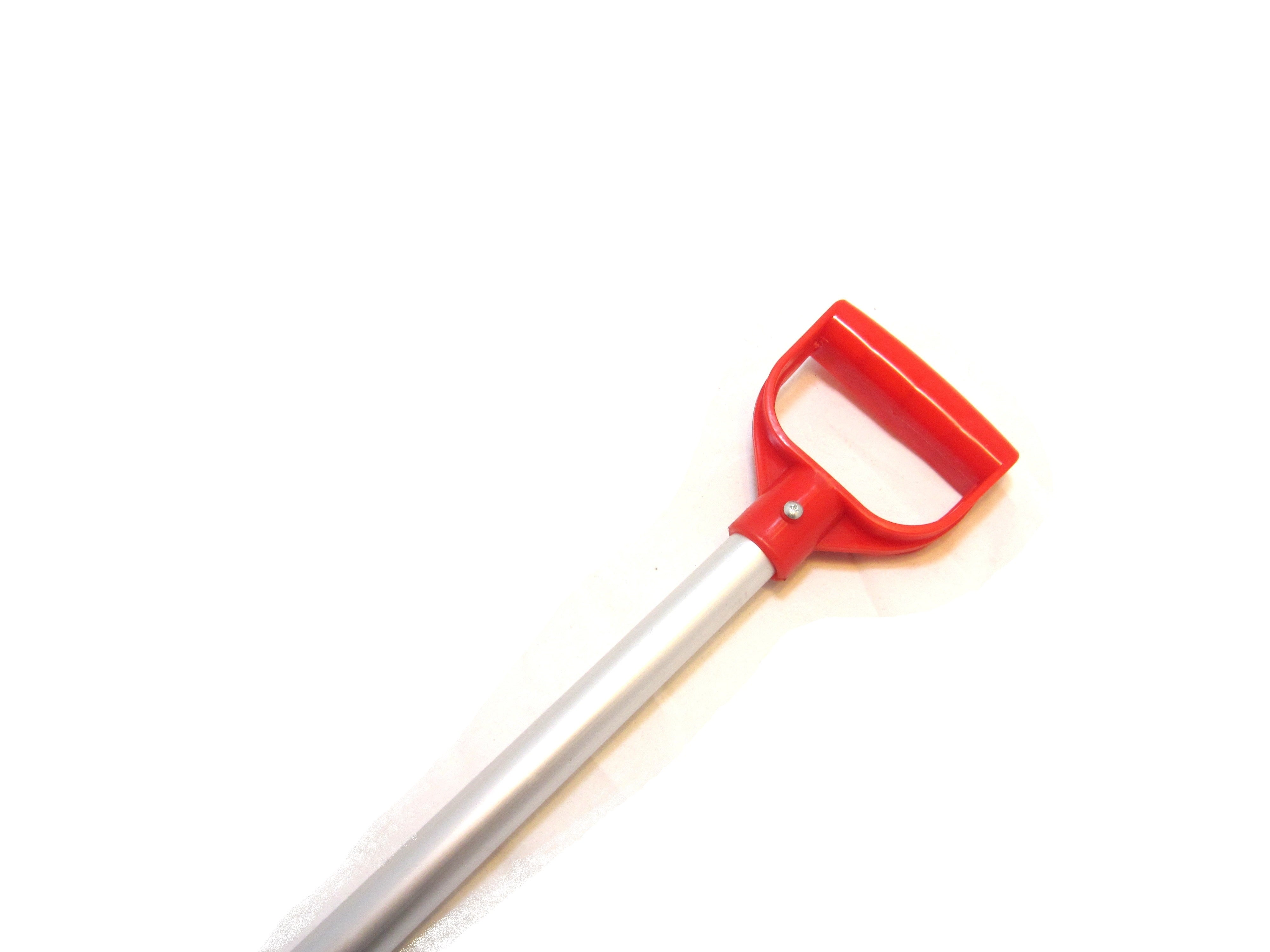 Lightweight pitchfork, Swedish fork, Bollenfork complete with handle in red