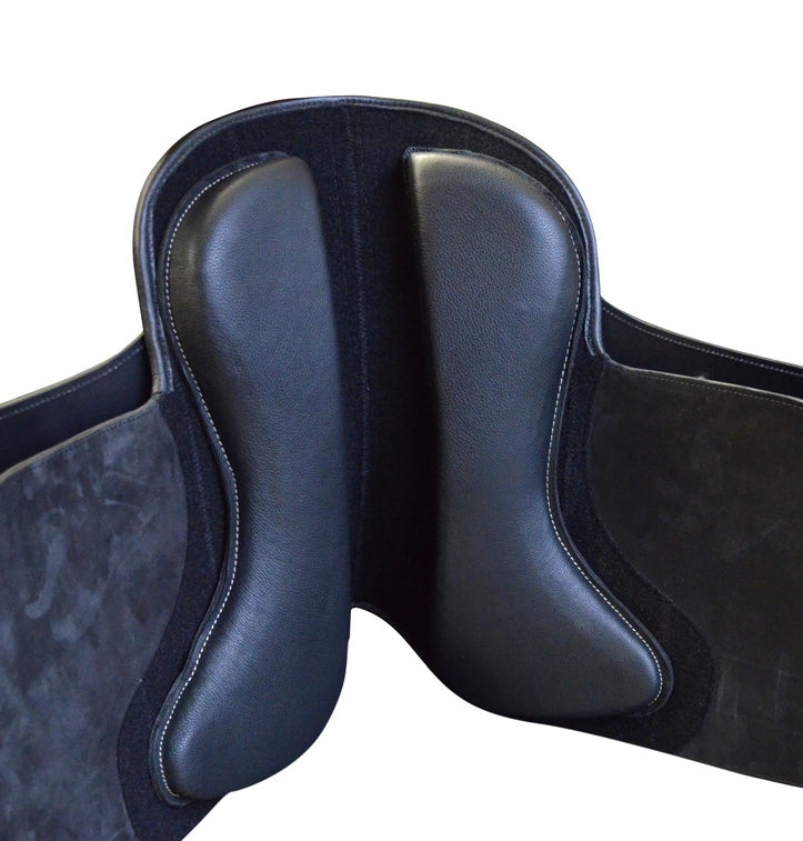 Original HIDALGO Velcro cushion, saddle cushion Velcro panels with latex dressage shape
