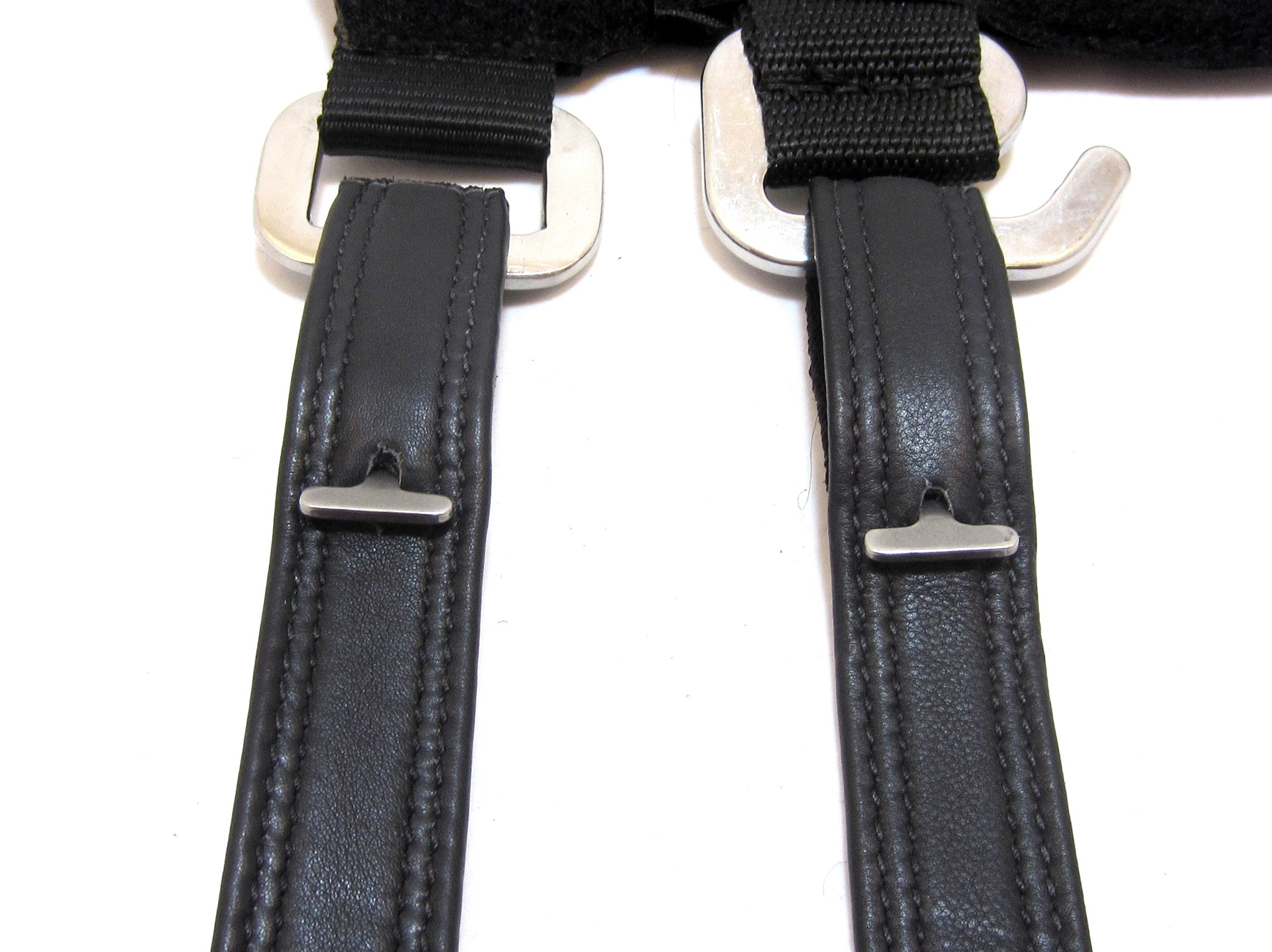 Soft mono stirrup leathers - soft leather -