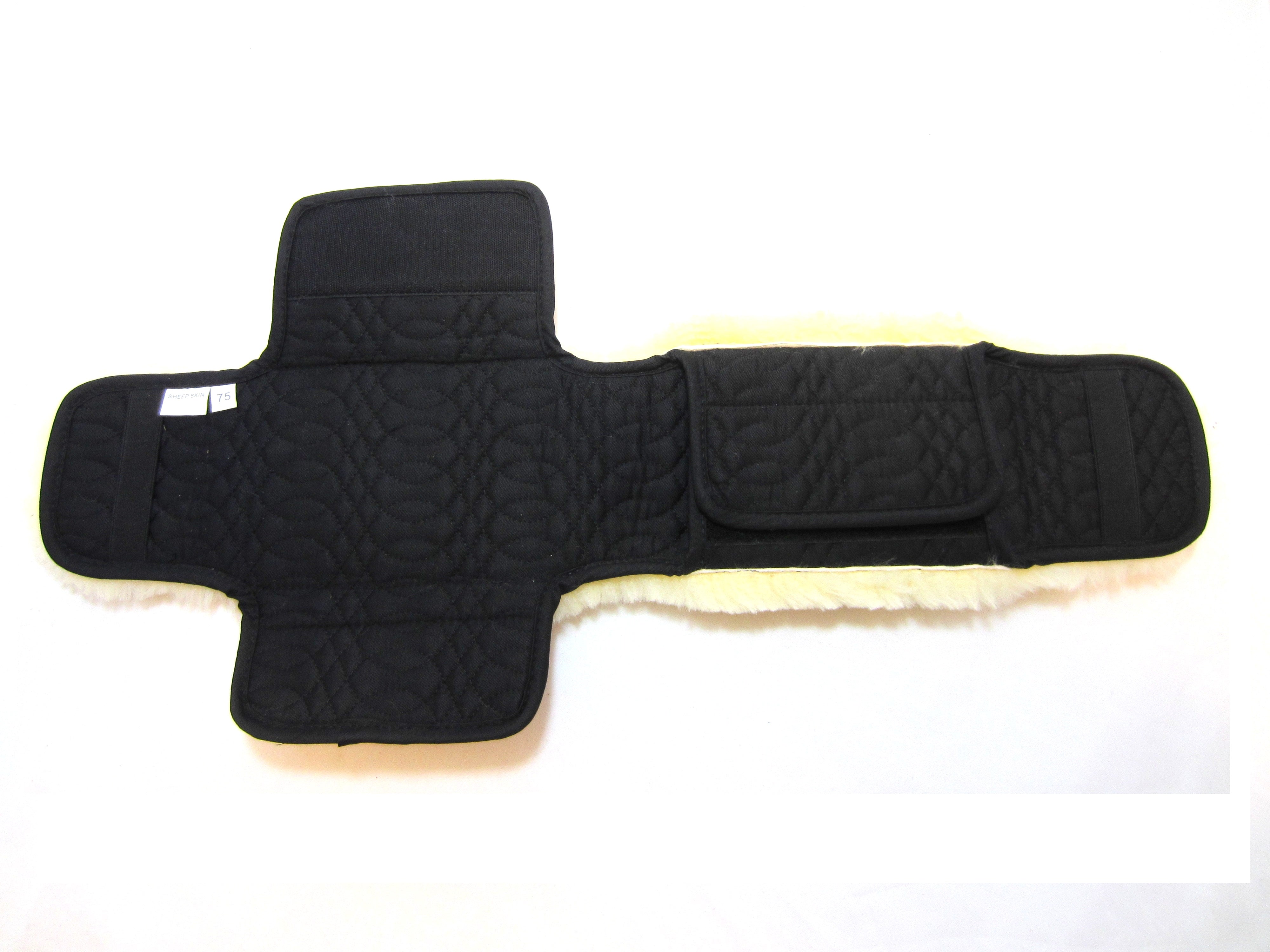 Soft lambskin belt protector straight - 5 sizes