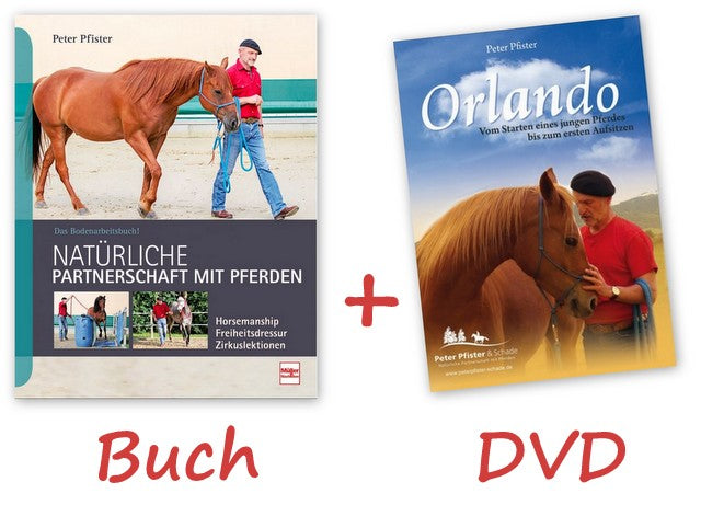 SETANGEBOT - Natürliche Partnerschaft mit Pferden PLUS Orlando DVD