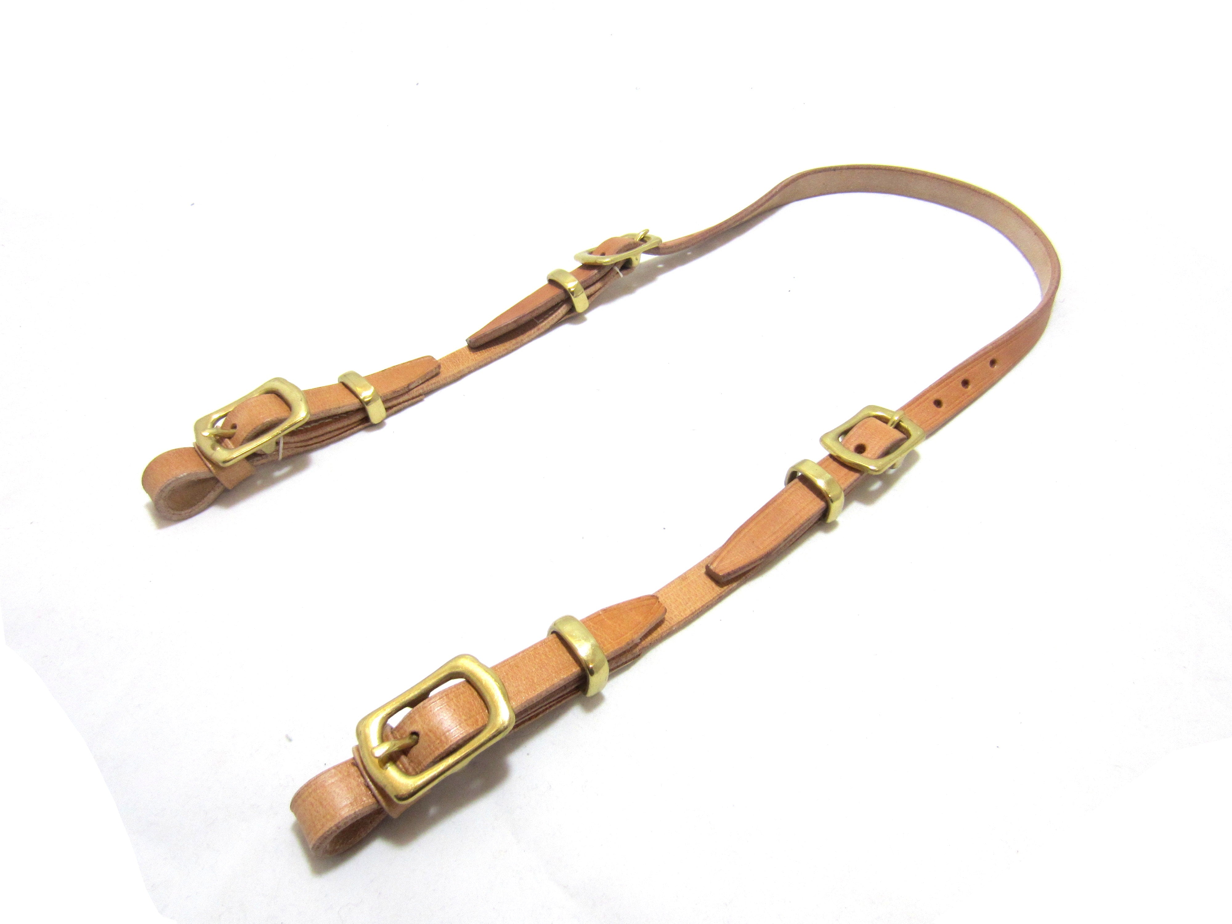 Baroque underlaid bridle "Kerru", underleg strap, simple hanger with Icelandic buckle neck strap 