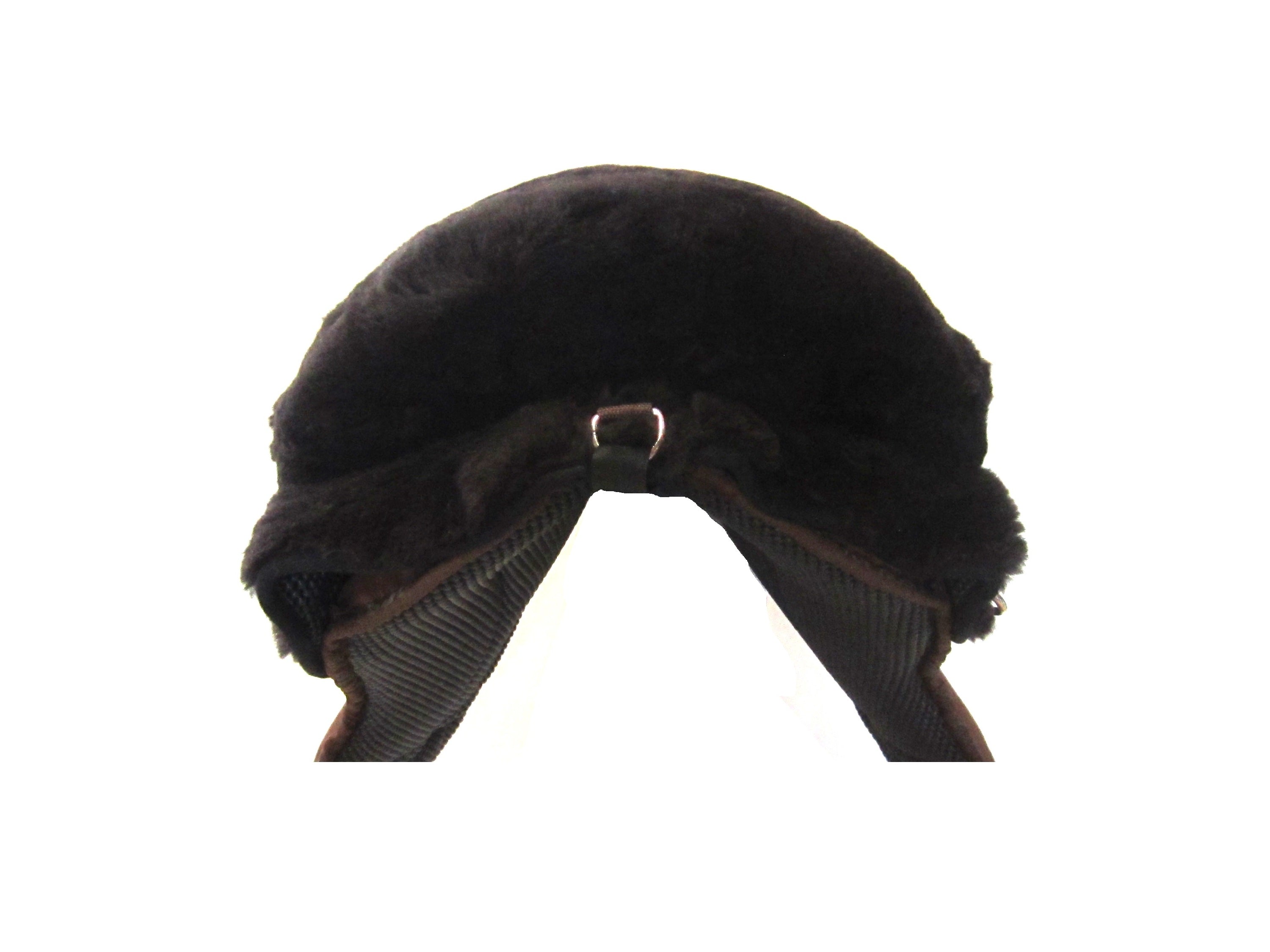 Universal sheep wool seat for riding pads
