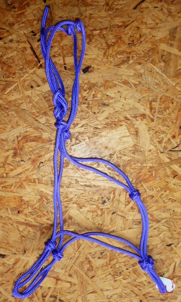 Knot halter professional - purple - single pieces B-stock!