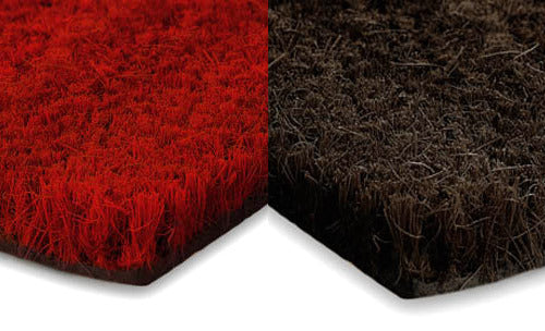 Tapis coco 17 mm coupe 1m x 1m,