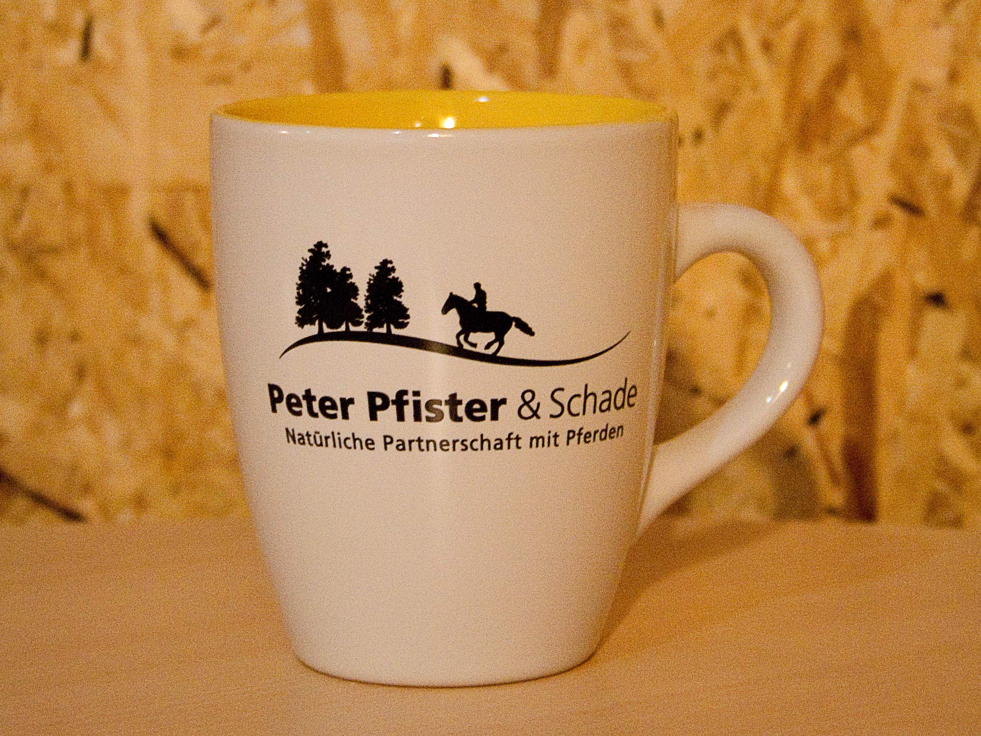 Tasse Peter Pfister &amp; Schade - jaune