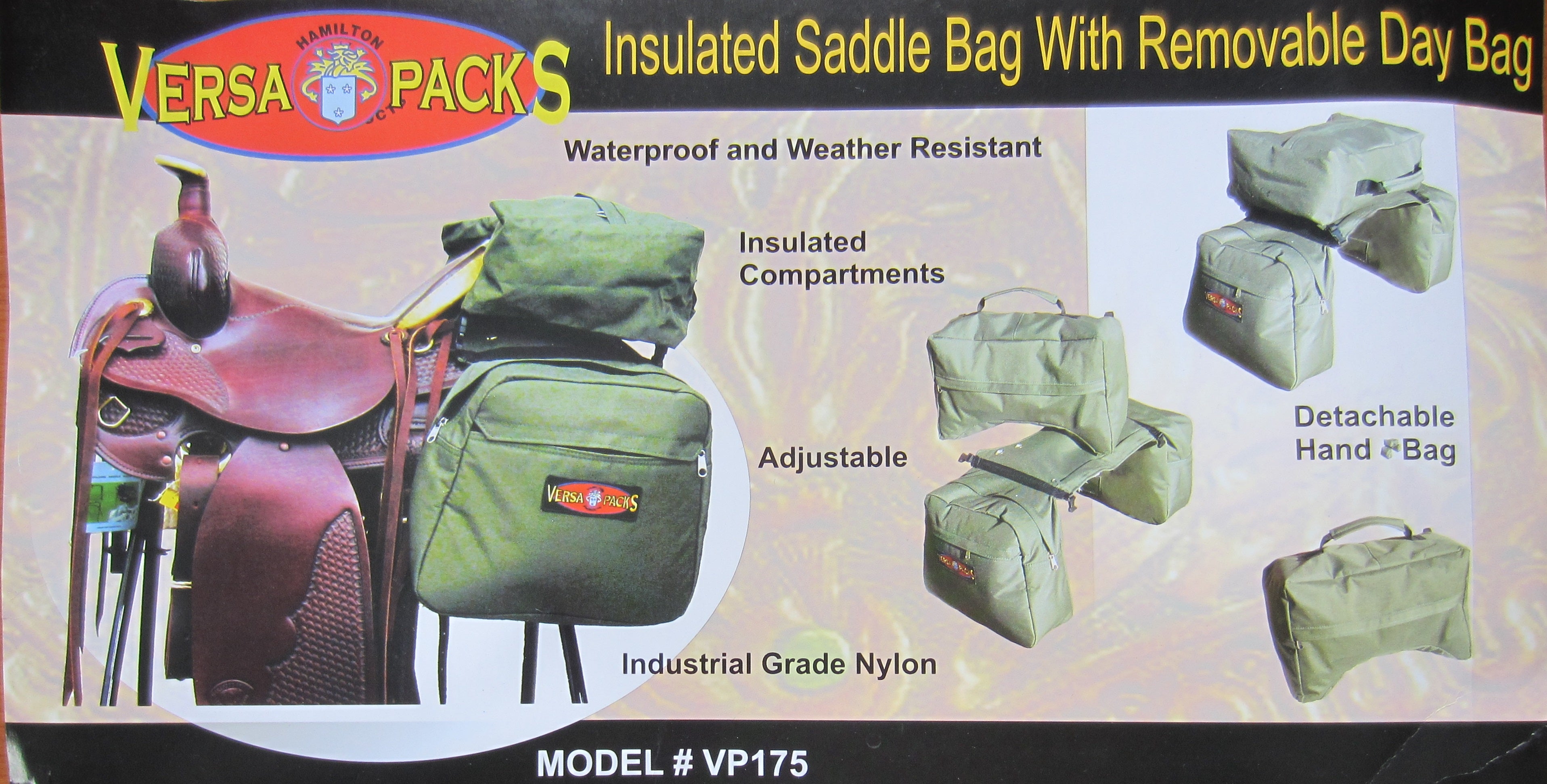 Insulated saddle bag