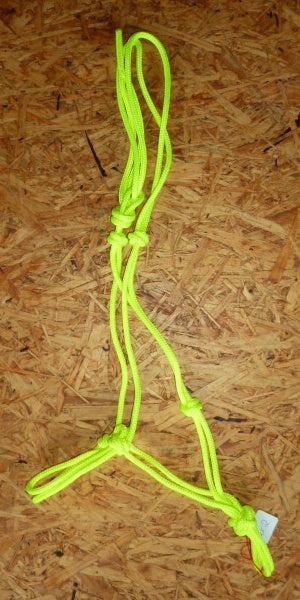 Knot halter professional - neon yellow