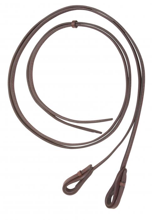 "Missoula Nut" Nubuck Leather Reins Quick Change Brown