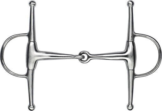 Thigh snaffle / toggle snaffle with olive head 