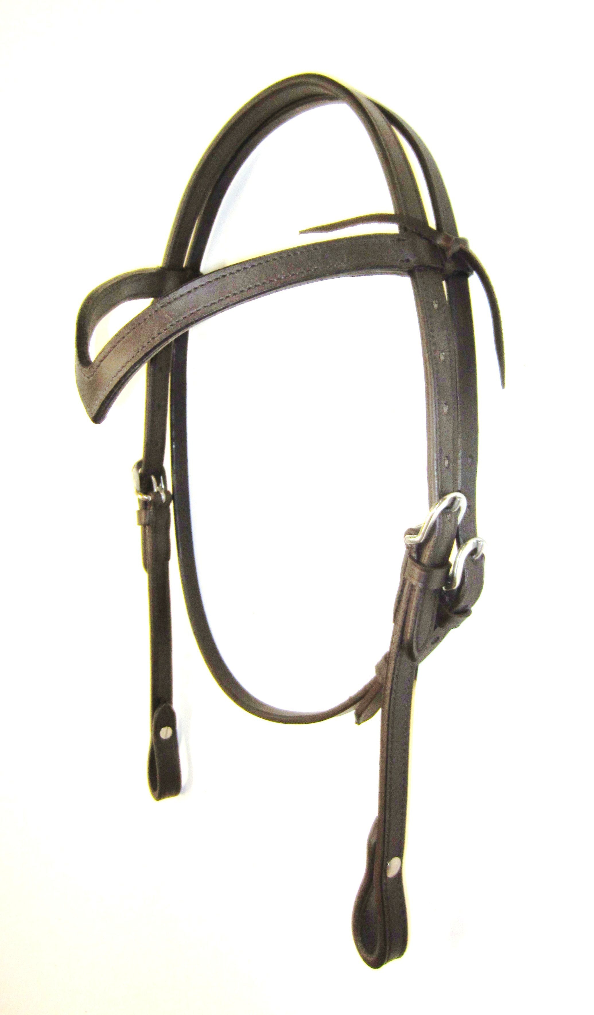 V bridle in 3 colors - for bitless bridles