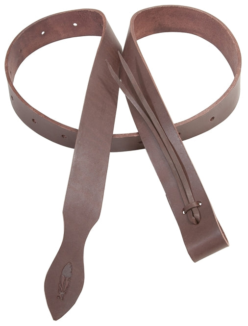 Tie strap made of Latigo leather
