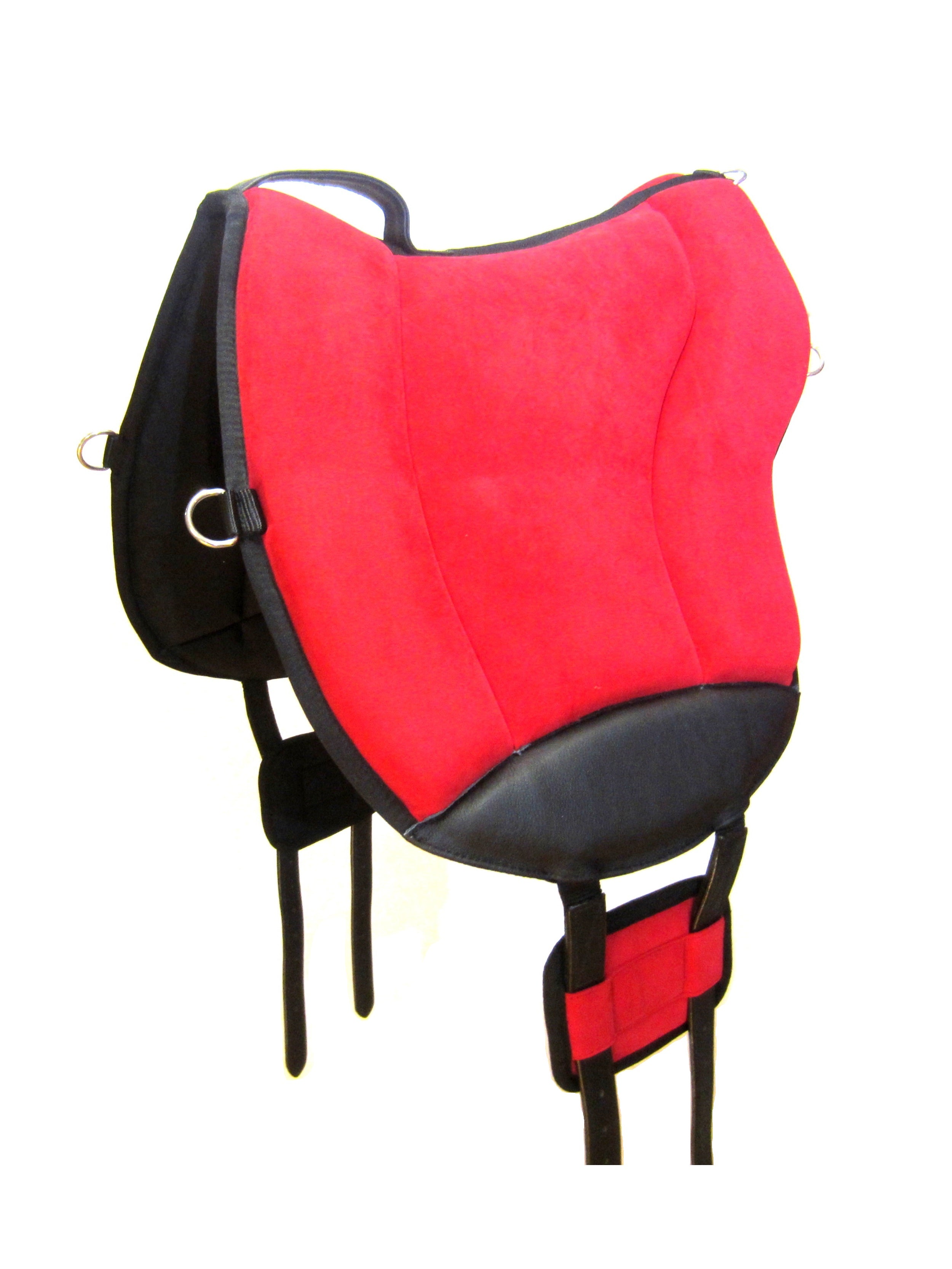 Riding pad "ALIVIO" with WBS channel &amp; chamber structure with fillable felt cushions - velcro-