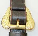Spanisch - Barocke Steigbügelriemen, verziert- Gold- oder Silberfarben - 1 Paar