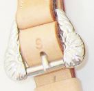 Spanisch - Barocke Steigbügelriemen, verziert- Gold- oder Silberfarben - 1 Paar